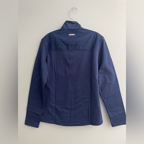 UNTUCKit Women's Ristow Medieval Blue Small 1/2 Zip Fleece Pullover Jacket NWT - Picture 9 of 16